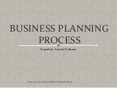 Business planning process