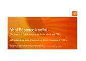 Yes! Facebook sells! - The impact o...