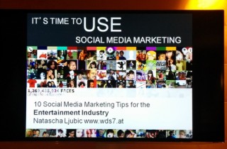entertainment industry natascha ljubic - Social media marketing for the entertainment industry