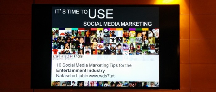 entertainment industry natascha ljubic - Social media marketing for the entertainment industry