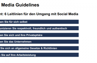 social media guidelines