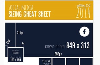 social media 2014 sizes