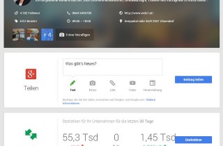 Neue Statistiken für Google Plus Seiten für Unternehmen