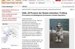 Trolle in Social Media - Provokante und beleidigende Kommentare schaden Reputation