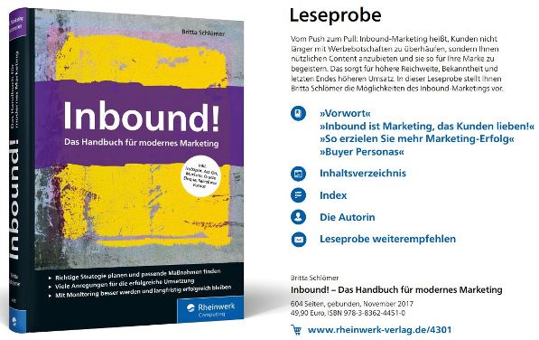 Leseprobe Inbound marketing
