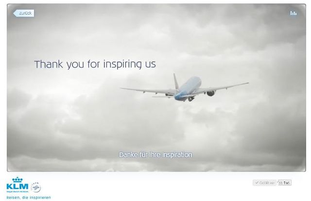 KLM Kampagne