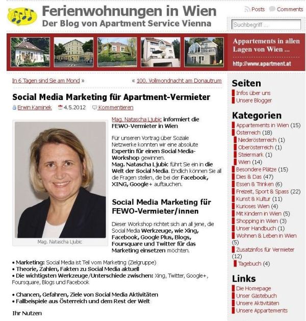 Social Media Marketing in Wien