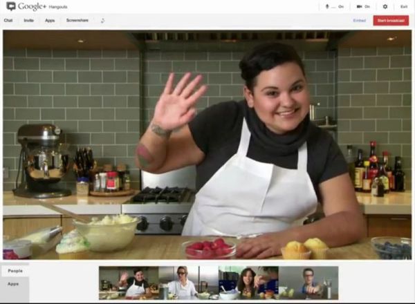 hangout on Google