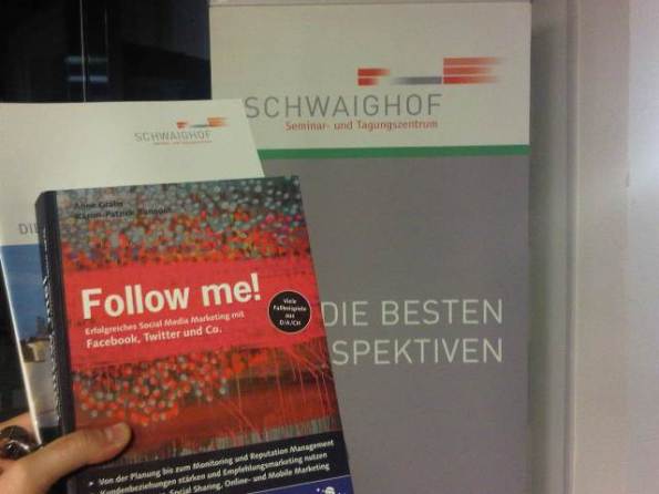 Buchtipp beim Facebook Vortrag in Schwaighof